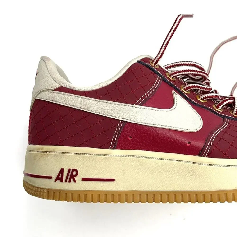 NIKE Air Force 1 Low Red - 488298-625 Men's size 8